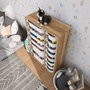 Hanah Home Rine 2D4K8U Nogal y Blanco
